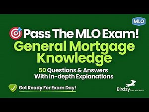 🎯 Mortgage Basics Made Easy for Test Day!