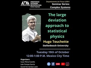 The large deviation approach to statistical physics