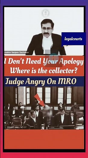 I Don't Accept Your Apology | Judge Angry On Revenue Officer #judge#officer#argument#law#legalcourts