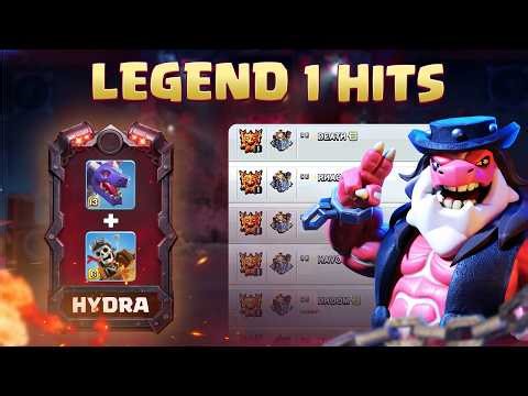 Hydra Totem LL1 Push | May 2026 Day 9 Legend League | Clash of Clans
