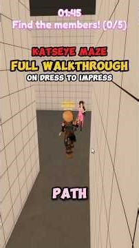 how to COMPLETE KATSEYE MAZE PATH Tutorial on Dress to Impress #dresstoimpress #roblox #dti