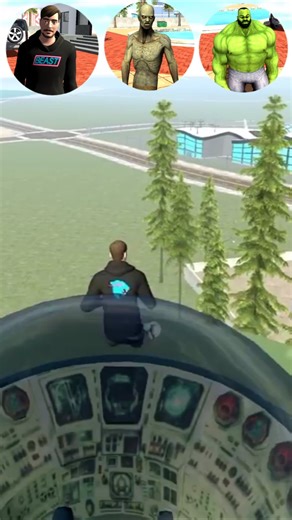 All characters jump challenge Indian Bike Driving 3D#gaming#hulk #halku#gta#shorts#viral