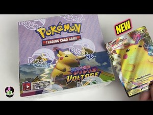 ⚡️NEW⚡️Pokémon Vivid Voltage Booster Box Opening!! I PULLED PIKACHU VMAX!!!