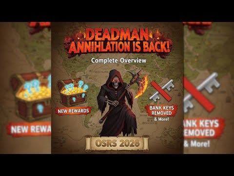 DEADMAN ANNIHILATION IS BACK! Complete Overview - New Rewards, Bank Keys REMOVED & More! (OSRS 2026)