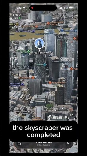 About the gherkin building