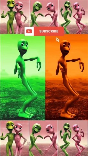 alien dance vs dame tu cosita vs green alien dance vs funny alien dance vs cosita vs women alien vs?