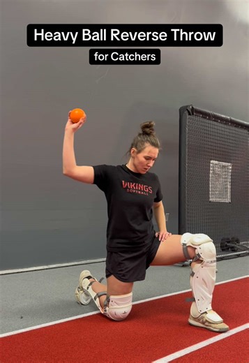 Mastering the Heavy Ball Reverse Throw for Catchers