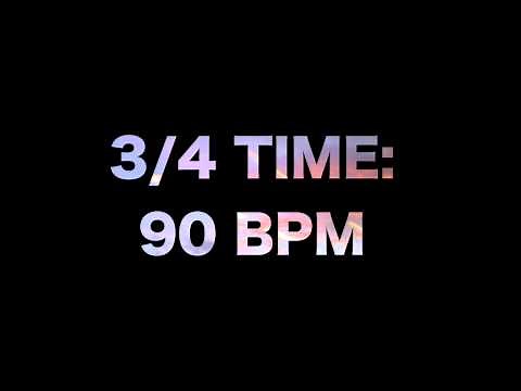 3/4 Time: 90 BPM