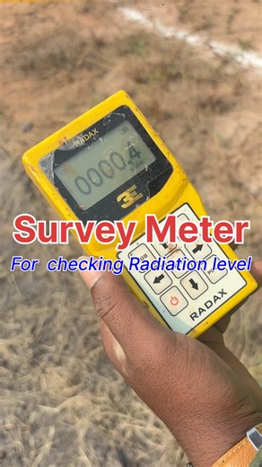 Survey Meter & it’s working #pipeline #oilandgas #pipeline #ndt #radiography #xray #working #level