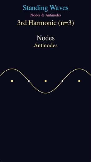 The Hidden Geometry of Sound: Standing Waves 🌊 #maths #animation #satisfying