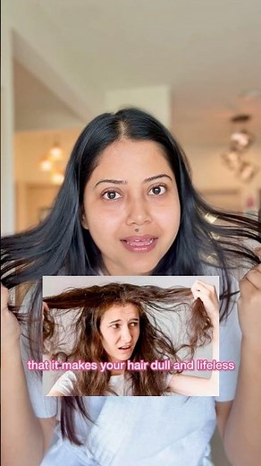 My haircare routine for glossy hair with L’Oréal Paris Glycolic Gloss Range😍
