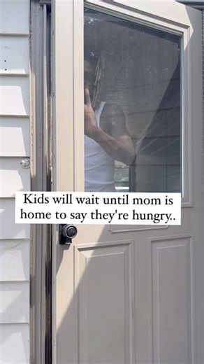 TheMacFamily on Instagram: "Kids will wait until mom is home to say they're hungry"