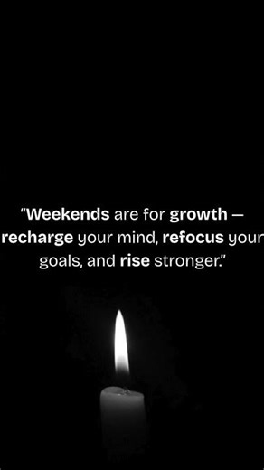 💥 Weekend Motivation: Recharge & Rise Stronger! #Motivation #Shorts