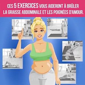 418K views · 2.2K reactions | Une série d'exercices à faire chez soi et sans matériel pour se débarrasser de son ventre et de ses poignées d'amour. | Fabiosa France | Facebook