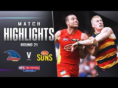 Adelaide v Gold Coast Highlights | Round 21, 2023 | AFL