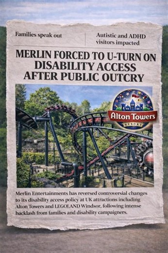 Merlin Forced to U-Turn After Parents Fought Back #DisabilityMatters