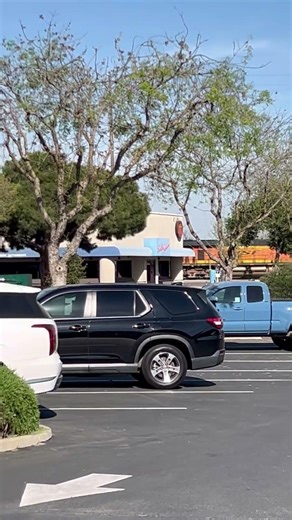 Bnsf with a big machine #train #railtrack