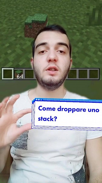Come droppare uno stack in Minecraft?
