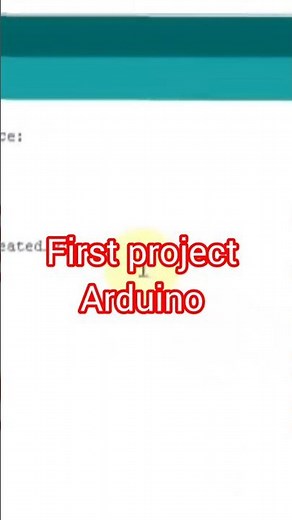 first Arduino projects🔥🔌🔥👍#electronic #electronics #circuit #arduino
