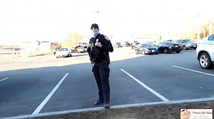 LIEUTENANT GIVES UNLAWFUL ORDERS THREATENED WITH ARREST W_MASS ACCOUNTABILITY #PressNHnow #police #reels | America Today Now