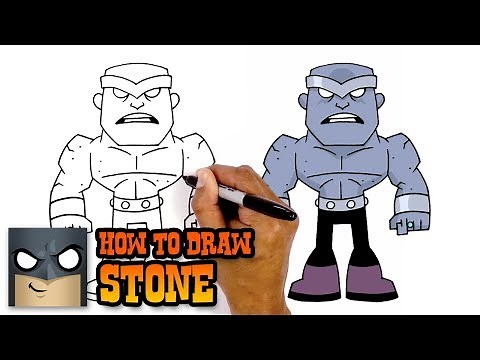 How to Draw Stone | Teen Titans GO! (Art Tutorial)