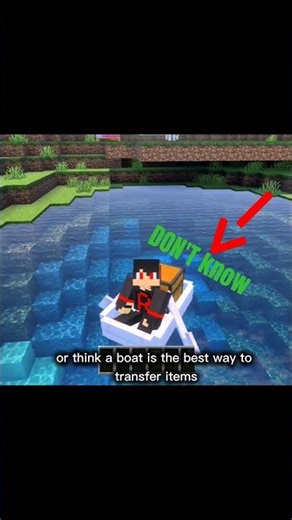 "Fastest🚀 Way to Transfer Items in Minecraft! #gaming #minecraft #tricks