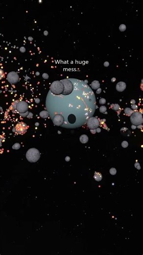 Uranus with 200 Moons 😮💥 #spacesim