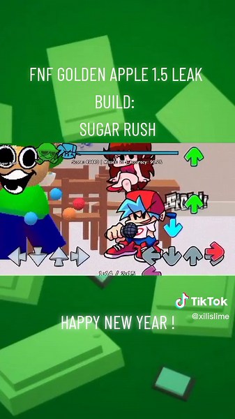 FNF Golden Apple 1.5 Leak Build - Sugar Rush