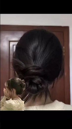 Effortless Loose Bun Tutorial ✨ Soft, Chic & Easy Hairstyle