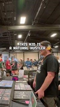 🤣 This kid is a NATURAL Hustler! ✨ | Pokemon Vendor POV ⛺️ | ThePokeBinder