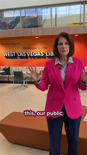 Nevada Senator Catherine Cortez Masto Visits West Las Vegas Library