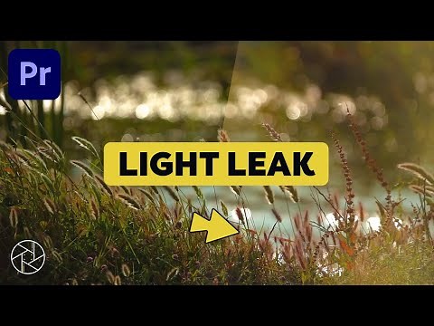 EFFET LIGHT LEAK (fuite de lumière) | tuto premiere pro