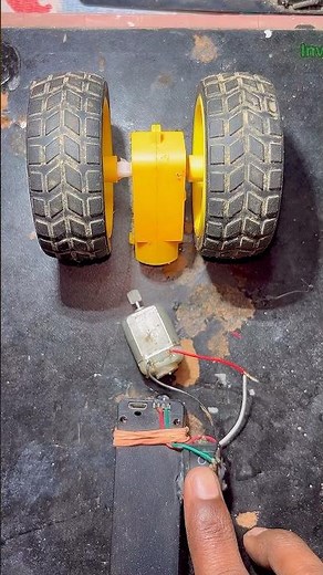 How to works bo gear Dc motor with wheels