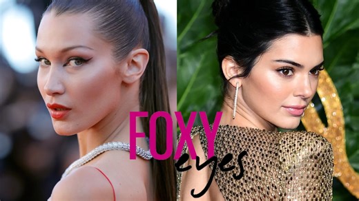 ¿Qué es el foxy eye?, la cirugía que Kendal Jenner y Bella Hadid utilizaron para realzar su mirada