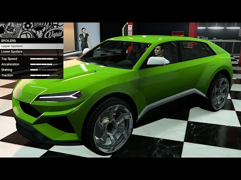 GTA 5 - Past DLC Vehicle Customization - Pegassi Toros (Lamborghini Urus)