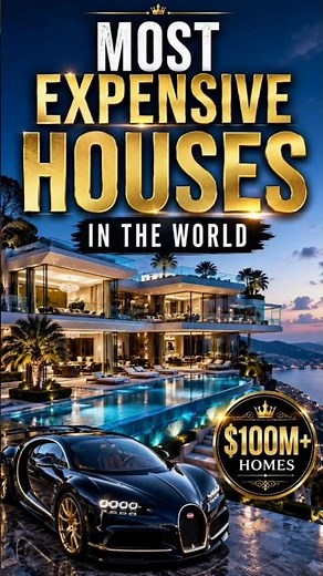 Top 10 Most Expensive Houses in the World 🌍💰 #1 Will Shock You! #luxurioushouse #expensivehouse