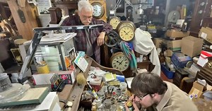 San Francisco clock repair technician has fun as time flies