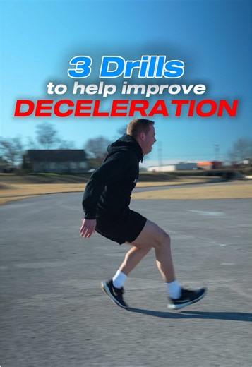 3 Drills to improve your ability to DECEL!‼️ Every athlete needs to be able to effectively decelerate! Give these drills a try!✅ #speedtraining #decelerationdrills #changeofdirections #sportsspecifictraining #nextlevelathletics