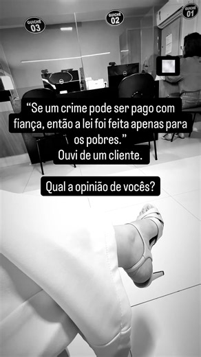 Qual a sua opinião?