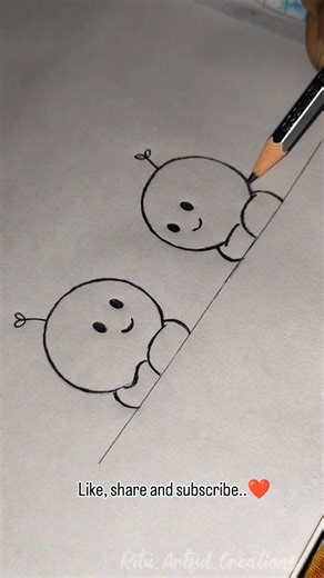 Cute Things to Draw Day 69 ✨ Easy Kawaii Drawing Ideas 🎨 #shorts #drawing #art #viral #kawaii