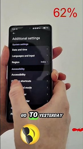Hidden Setting 😮💥: Double Tap Fingerprint Screenshot | Secret Android Trick 2025