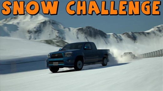 Gran Turismo 6 | Toyota Tacoma X-Runner | Snow Challenge