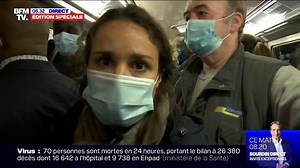 Déconfinement: la ligne 13 du métro parisien déjà bondée ce matin | BFM Paris Île-de-France
