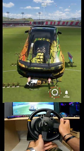 #1955 I Jumped Over 20 HELICOPTERS in a '18 Lamborghini Huracan P #shorts