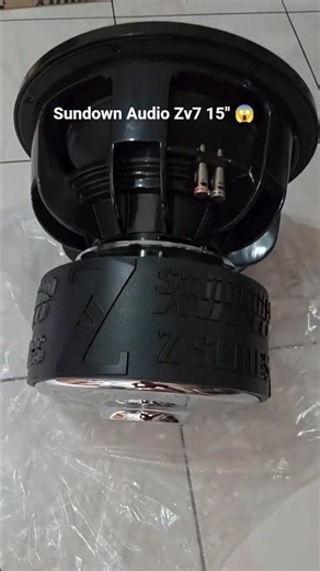 Sundown Audio Zv7 15" Subwoofer Review 🔥#shorts #soundtest #electronics #speaker #review #subwoofer