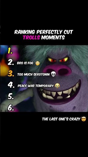 Trolls Movie Best Moments Ranked 😢