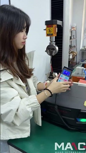 MAAG ultrasonic welding equipment — ultrasonic harness welding machine.