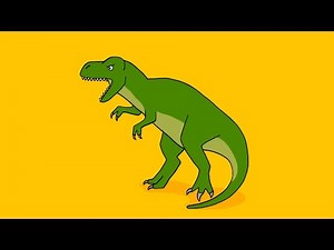 Apprendre à dessiner un dinosaure T-Rex