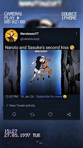 The Tragic Romance of Naruto and Sasuke 💋😘