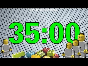 35 Minute LEGO Countdown Timer - LEGO Man 🟨🟥